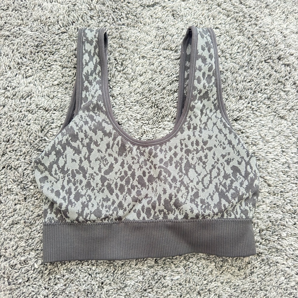 Cheetah Print Women's Sports Bra